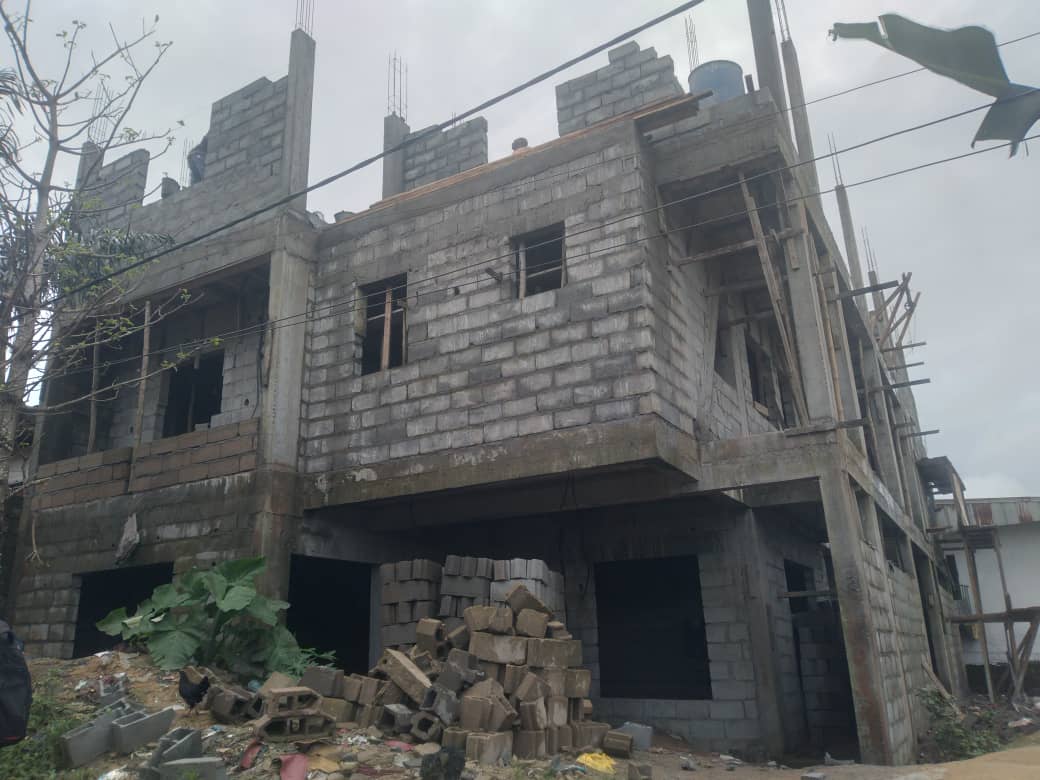 chantier R+3 Ndogbassi 3